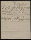 Letter from Captain Thomas Sparrow to Captain H. A. Gilliam